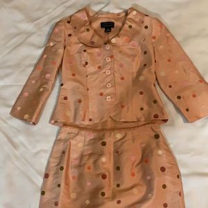 Spenser Jeremy 💯 silk, jacket and skirt